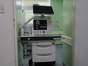 Se instaló en el Hospital de Caleta Olivia un nuevo equipo de anestesia de última generación