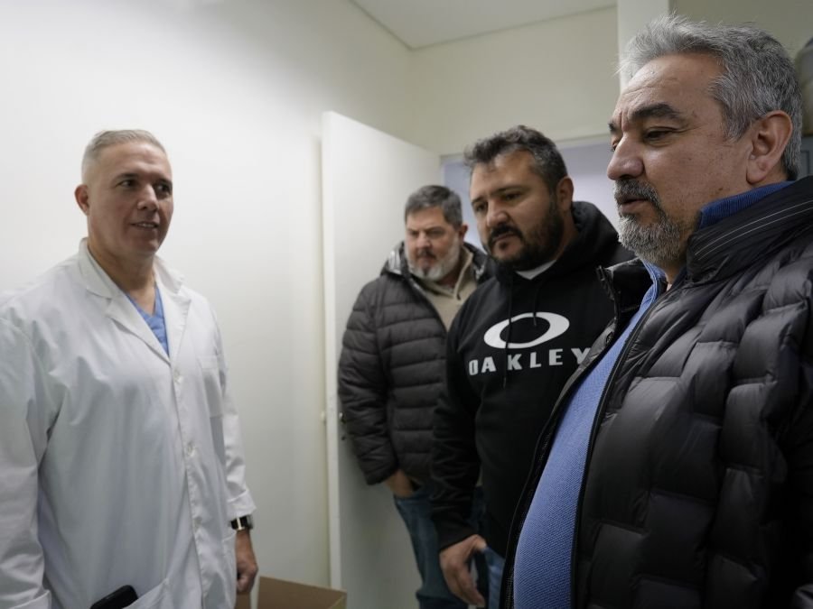 Se instaló en el Hospital de Caleta Olivia un nuevo equipo de anestesia de última generación