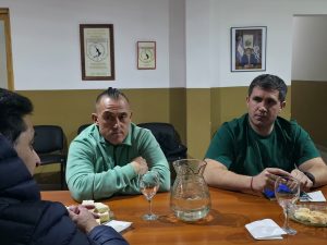 Encuentro de trabajo con autoridades de la Liga Norte de fútbol