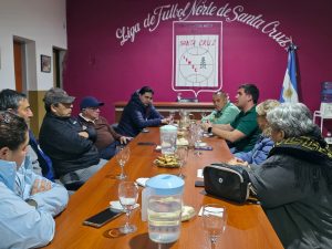 Encuentro de trabajo con autoridades de la Liga Norte de fútbol
