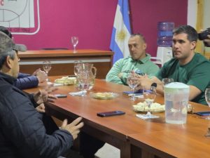 Encuentro de trabajo con autoridades de la Liga Norte de fútbol