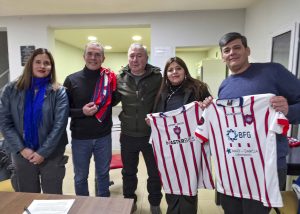 Autoridades Provinciales visitaron el Club San Lorenzo de Perito Moreno