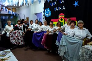 Celebración Patria en las Residencias de Adultos Mayores de la provincia