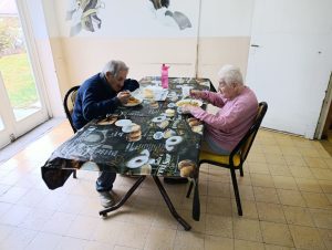 Celebración Patria en las Residencias de Adultos Mayores de la provincia