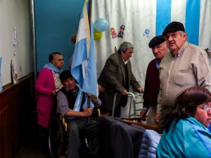 Celebración Patria en las Residencias de Adultos Mayores de la provincia