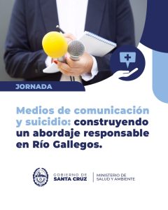 Costantini: “El suicidio es una temática que requiere un alto grado de responsabilidad al momento de abordarse”