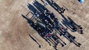 Vidal puso en marcha el acueducto que mejorará el caudal de agua para la comunidad de Caleta Olivia