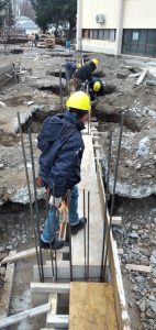 Avanza la construcción del gimnasio de la Escuela N°15 en Los Antiguos