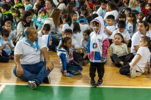 Pucheta: “Ver las sonrisas de los niños nos impulsa a continuar trabajando por la educación”