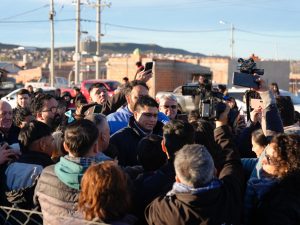 Vidal en el Barrio Hípico: "Es momento de mirar  para adelante"