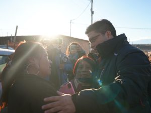 Vidal en el Barrio Hípico: "Es momento de mirar  para adelante"
