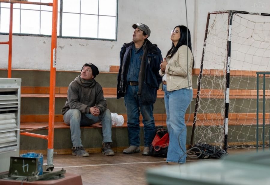 Se avanza con la reparación histórica de las escuelas de Santa Cruz