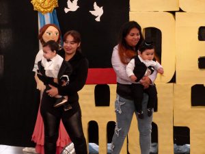 Niñas y niños del CDI Manuelita celebraron la patria con música y danzas