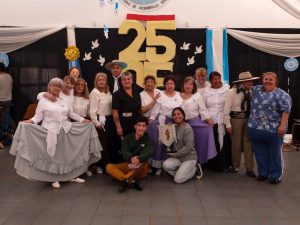 Niñas y niños del CDI Manuelita celebraron la patria con música y danzas