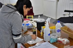 El Ministerio de Salud y Ambiente organizó exitosa  jornada Donación de Sangre en Río Gallegos