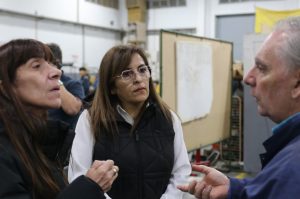 Rasgido visitó la Escuela Industrial N° 1 de Caleta Olivia
