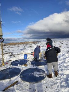 Instalaron nueva estación nivológica en Santa Cruz