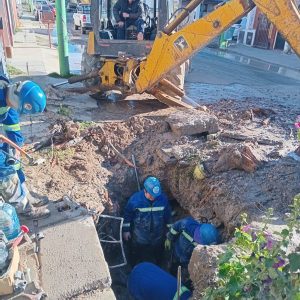 Servicios Públicos finalizó trabajos sobre redes de agua en la zona norte provincial