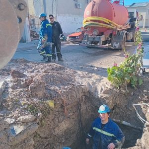 Servicios Públicos finalizó trabajos sobre redes de agua en la zona norte provincial