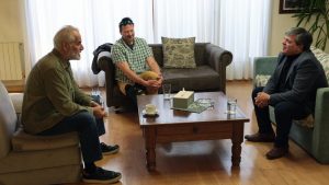 Leguizamón conversó con representantes del sector privado turístico y comercial en El Calafate