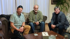 Leguizamón conversó con representantes del sector privado turístico y comercial en El Calafate