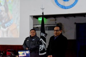 Capacitación en Santa Cruz: fortalecen el vínculo entre fuerzas de seguridad y unidades K9