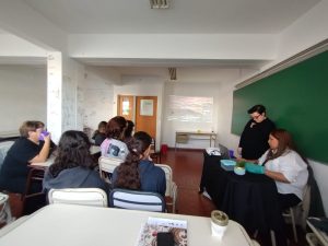 El Polivalente de Arte trabaja en el Proyecto “Las Mujeres de Malvinas”