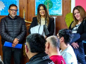 Realizaron un encuentro de trabajo con la Asociación Ángeles Especiales