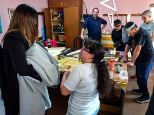 Realizaron un encuentro de trabajo con la Asociación Ángeles Especiales