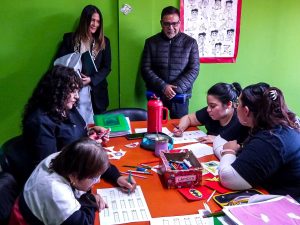 Realizaron un encuentro de trabajo con la Asociación Ángeles Especiales