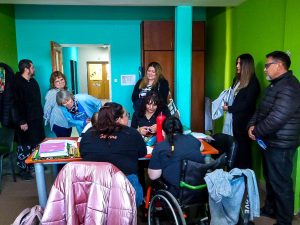 Realizaron un encuentro de trabajo con la Asociación Ángeles Especiales