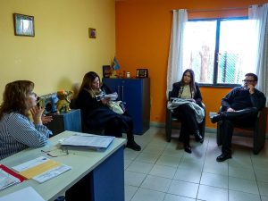 Realizaron un encuentro de trabajo con la Asociación Ángeles Especiales