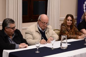 Compromiso con la educación: firman convenios para que estudiantes realicen prácticas profesionalizantes