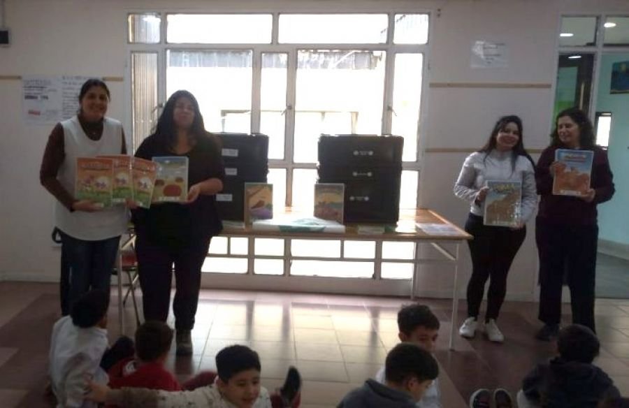 Salud y Ambiente: alumnos de la Escuela N° 42 reciben charlas y material didáctico