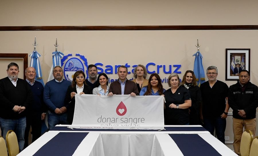 El Gobierno se suma a la campaña “Doná sangre, doná esperanza: juntos, salvamos vidas”