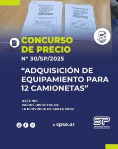 Servicios Públicos finalizó el acto de apertura de sobres por concurso de precios