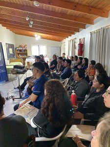 Brindaron capacitación integral de atención y cuidados en residencias de adulto mayor de Puerto Santa Cruz