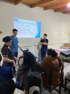 Brindaron capacitación integral de atención y cuidados en residencias de adulto mayor de Puerto Santa Cruz