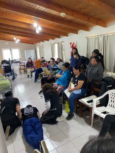 Brindaron capacitación integral de atención y cuidados en residencias de adulto mayor de Puerto Santa Cruz