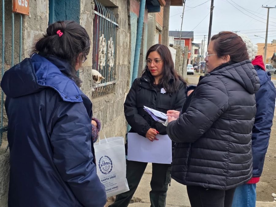 Se realizó un nuevo operativo del Plan Invernal en Río Gallegos