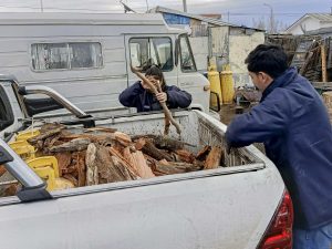 Se realizaron recargas de garrafas para vecinos de La Esperanza