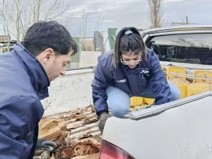 Se realizaron recargas de garrafas para vecinos de La Esperanza