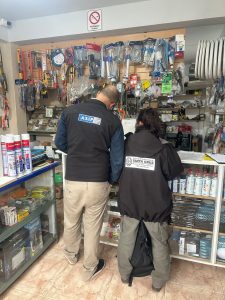 Trabajo realizó inspecciones comerciales junto a la Agencia Santacruceña de Ingresos Públicos