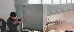 Koluel Kayke: el Gobierno Provincial invierte en calefacción escolar para garantizar mejores condiciones en invierno