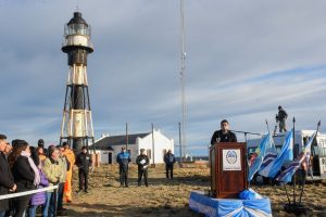 Vidal en Cabo Vírgenes: “Hay que aplicar el federalismo recorriendo la provincia, hablando con los vecinos”