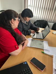 Trabajo avanza con capacitaciones sobre digitalización documental en zona norte