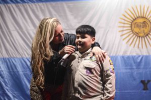 Gran peña folclórica en el CIC del Carmen por el Día de la Bandera