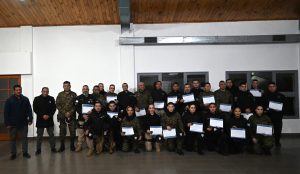 Realizaron el acto de cierre y entregaron certificación del Curso de Guías Caninos Detectores