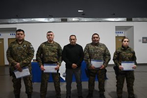 Realizaron el acto de cierre y entregaron certificación del Curso de Guías Caninos Detectores