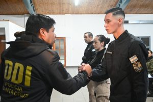 Realizaron el acto de cierre y entregaron certificación del Curso de Guías Caninos Detectores